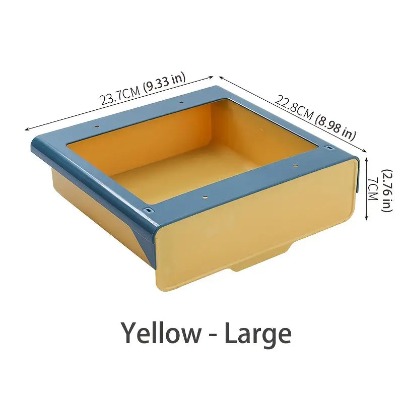 Chic Under-Desk Storage Organizer