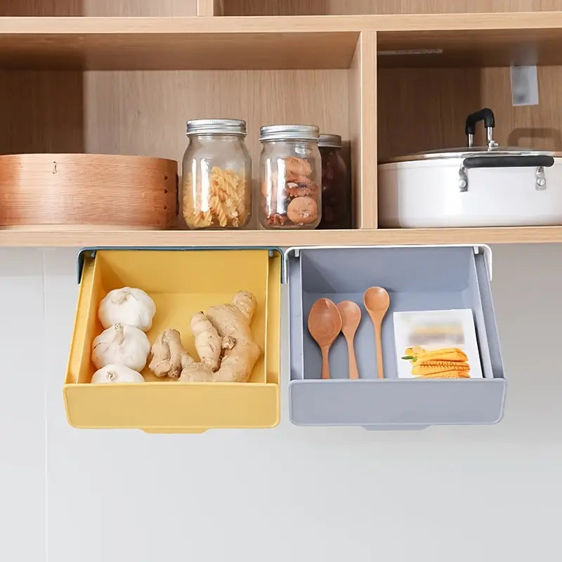 Chic Under-Desk Storage Organizer
