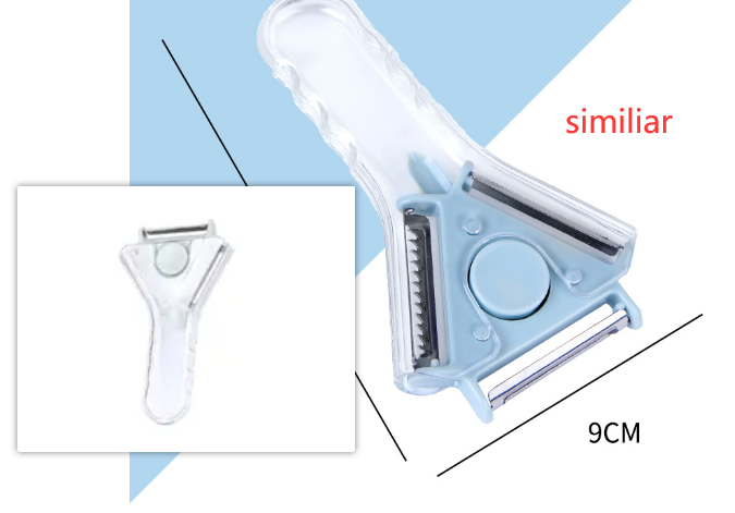 Tri-Blade Kitchen Peeler