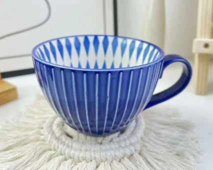 Elegant Large Ceramic Beverage Mug