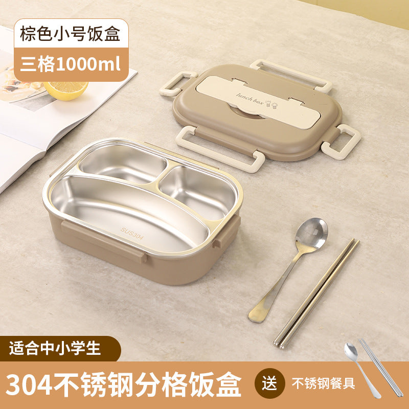 Five-Segment Stainless Steel Lunchbox
