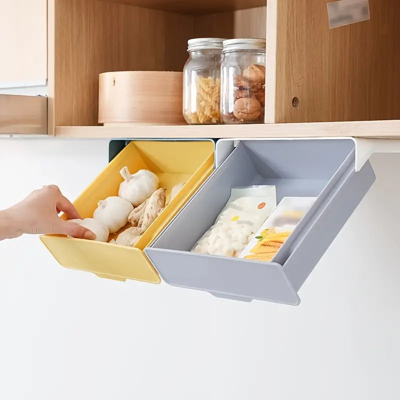 Chic Under-Desk Storage Organizer