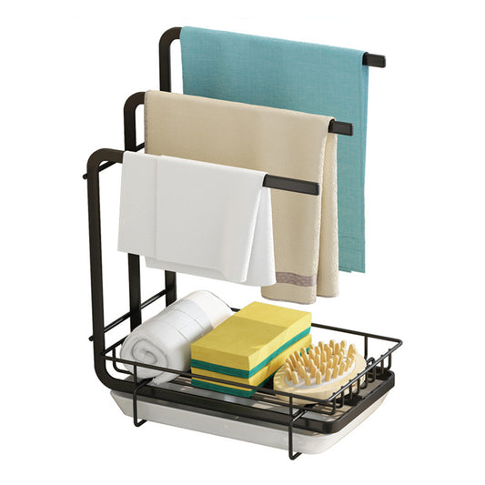 Compact Kitchen Towel Hanging Rack