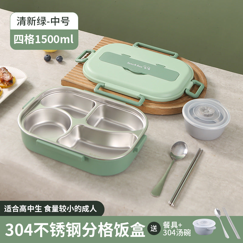 Five-Segment Stainless Steel Lunchbox