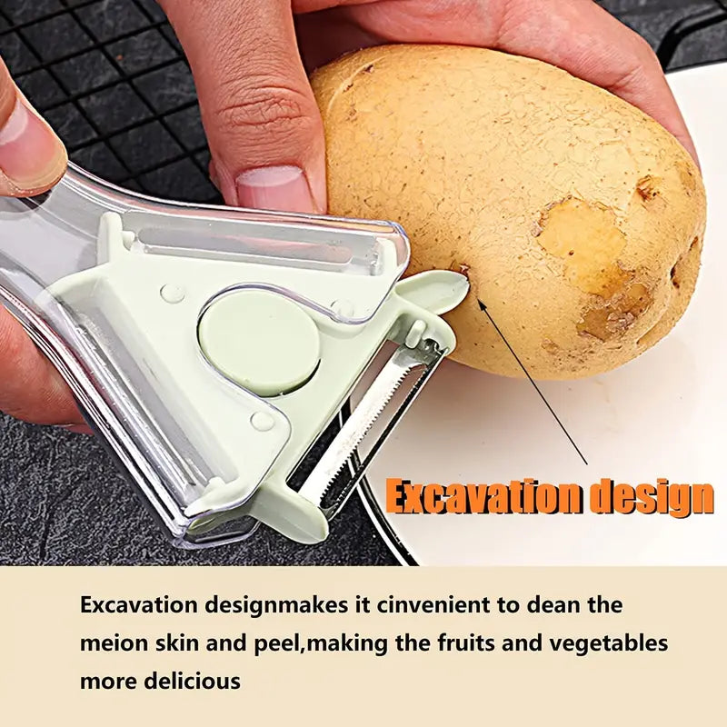Tri-Blade Kitchen Peeler