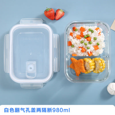 Premium Glass Meal Prep Set with Lids