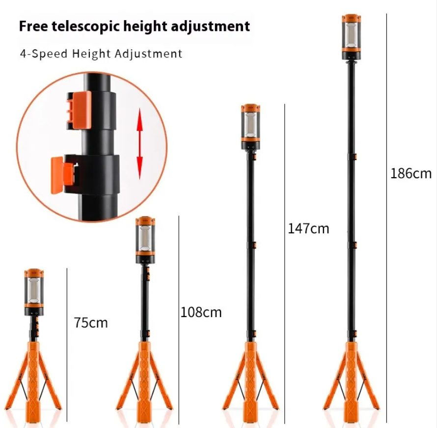 Retractable Folding Camping Lantern