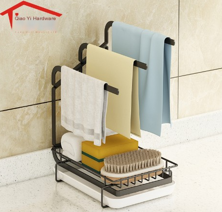 Compact Kitchen Towel Hanging Rack