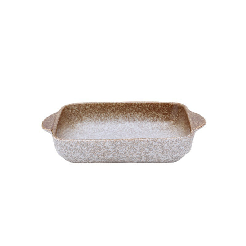 Microwave-Safe Porcelain Baking Bowl
