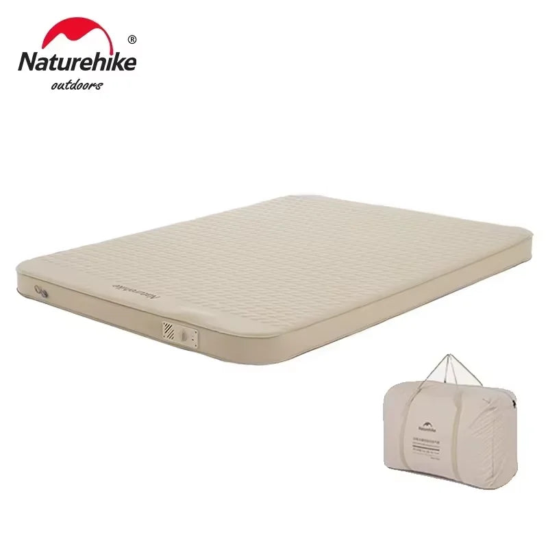Naturehike C12 Air Mattress Camping Built In Pump Self Inflating Cushion Outdoor Tent Inflatable Bed 12cm Double Sleeping Pad