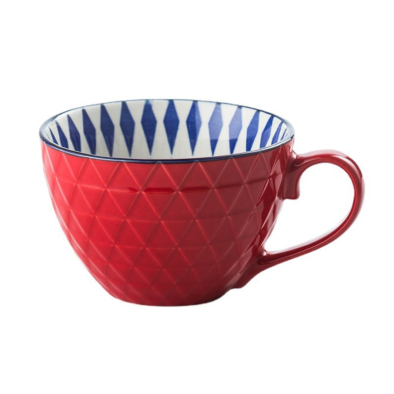 Elegant Large Ceramic Beverage Mug