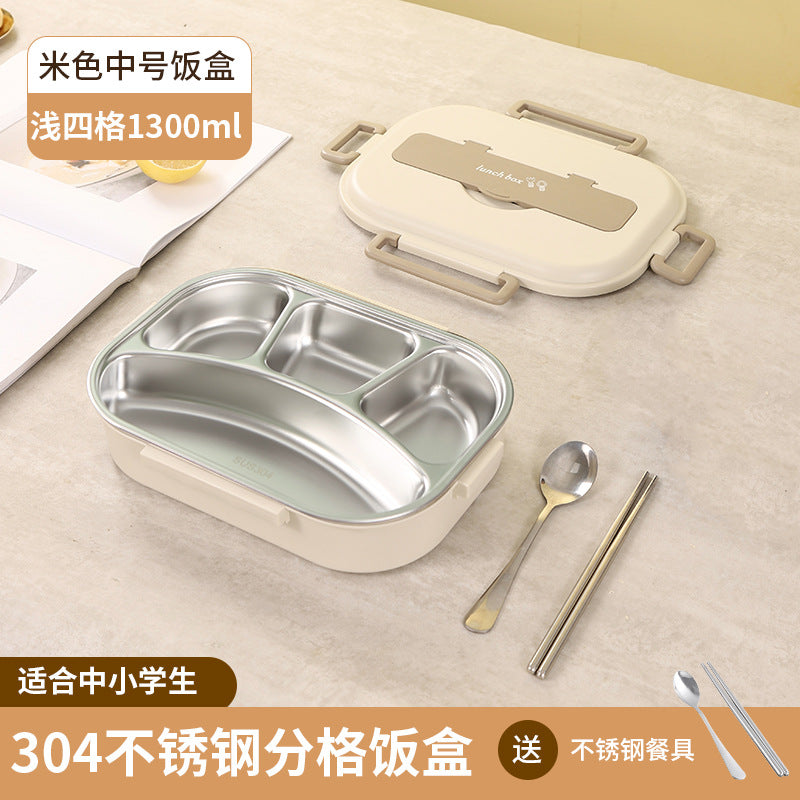 Five-Segment Stainless Steel Lunchbox
