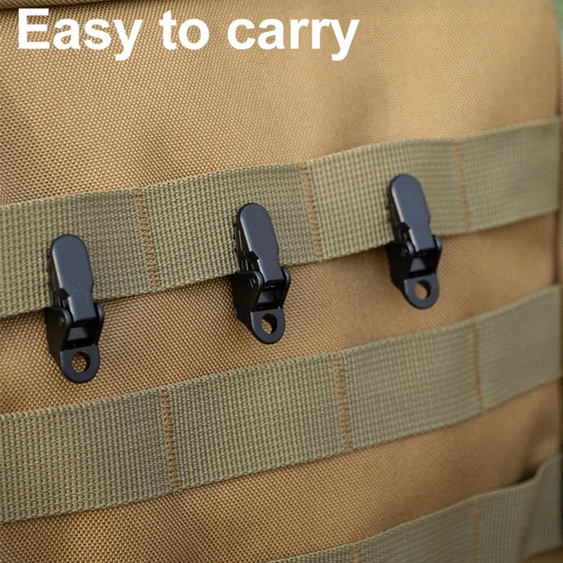 10/20/50pcs Sturdy Tent Clips Outdoor Tarpaulin Clips Anti-wind Fixed Camping Tent Hook Crocodile Clamp Clip for Outdoor Camping