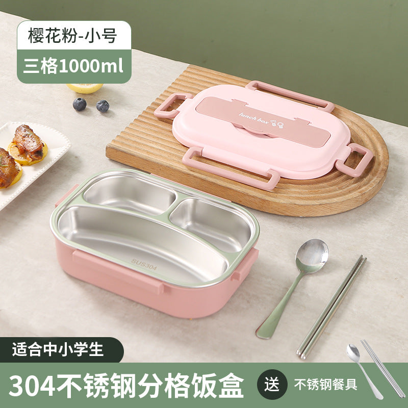 Five-Segment Stainless Steel Lunchbox