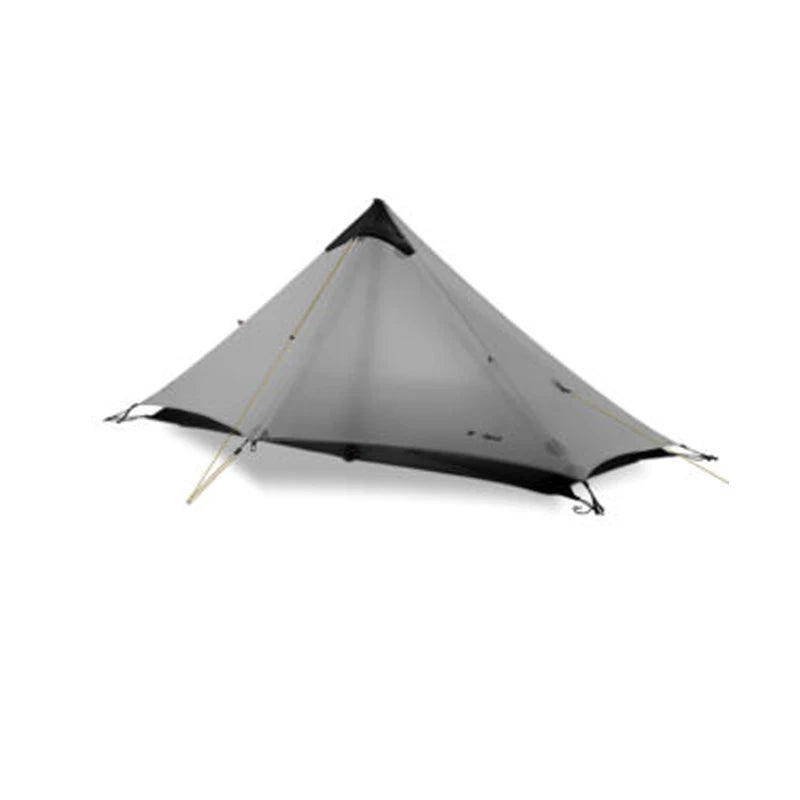 New FLAME'S CREED Lanshan 1 Person Oudoor Ultralight Camping Tent Single Man 3/4 Season Professional 15D Silnylon Rodless Tent