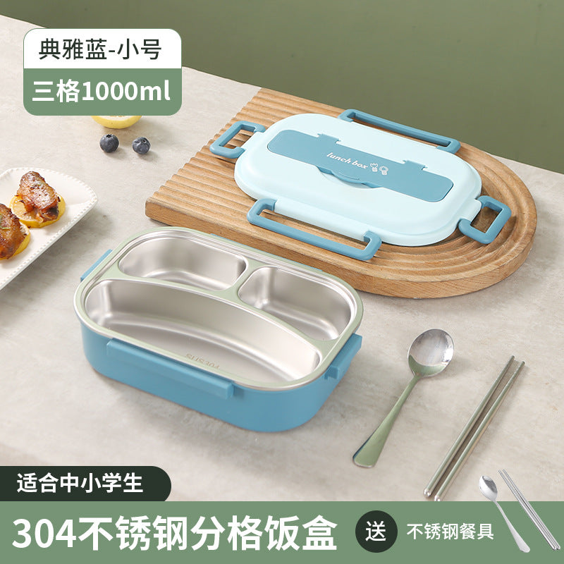 Five-Segment Stainless Steel Lunchbox