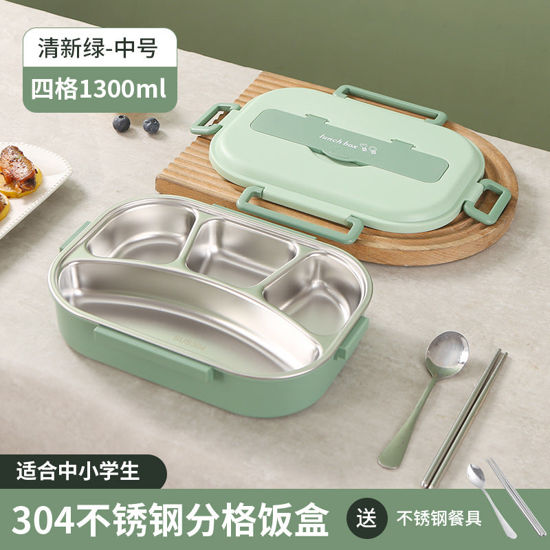 Five-Segment Stainless Steel Lunchbox