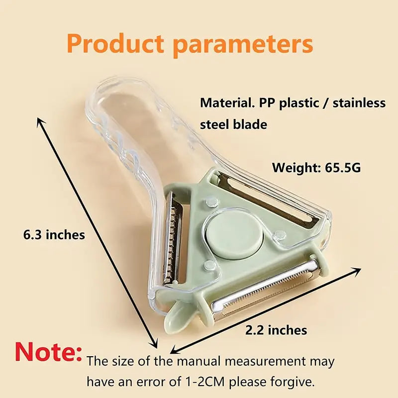 Tri-Blade Kitchen Peeler
