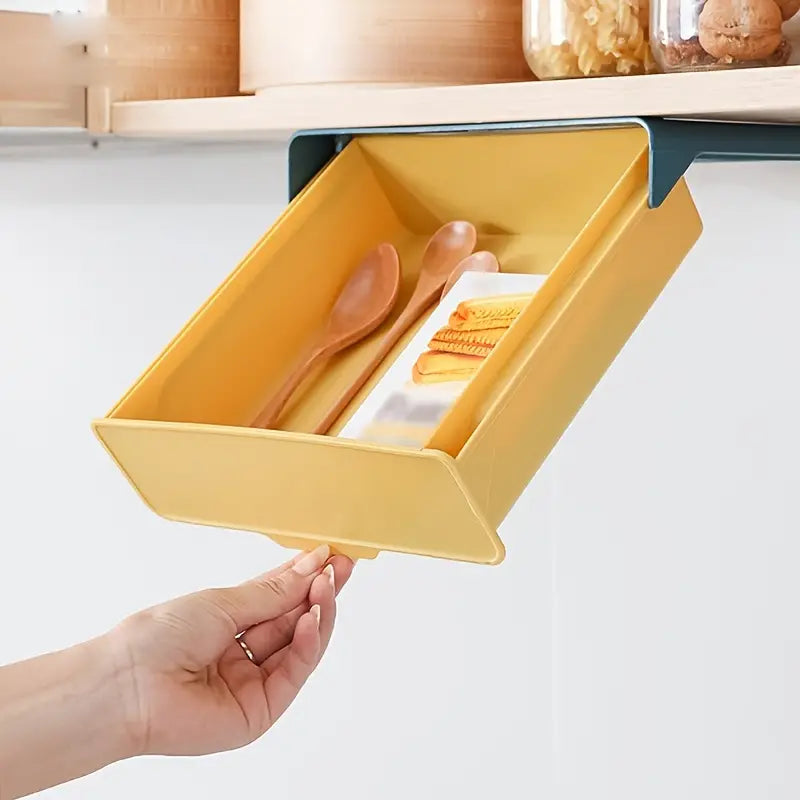 Chic Under-Desk Storage Organizer