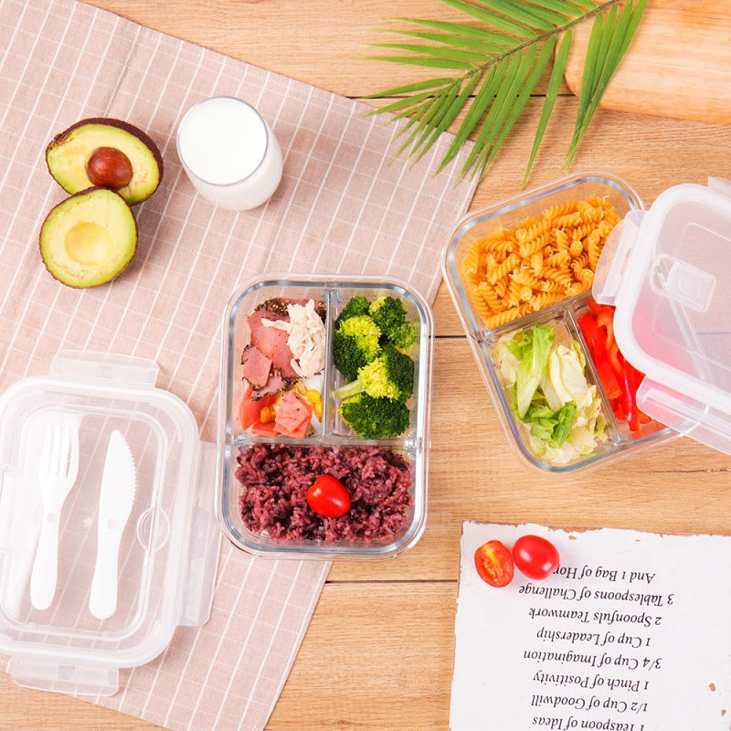 Premium Glass Meal Prep Set with Lids